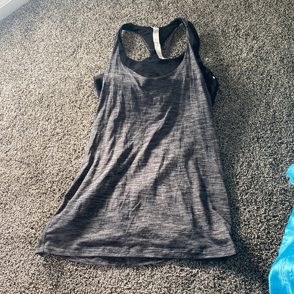 Lulu Lemon bra with tank attached